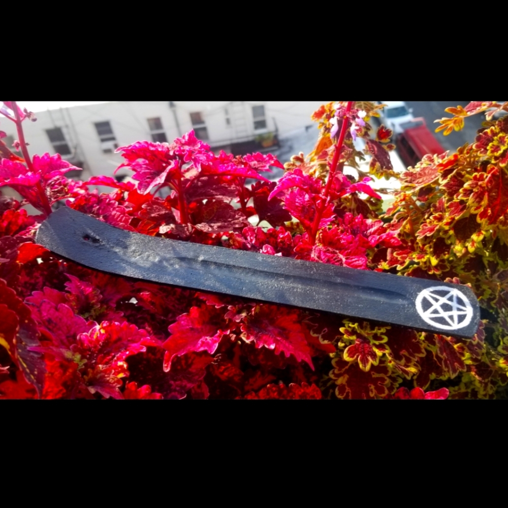 Pentagram incense holder